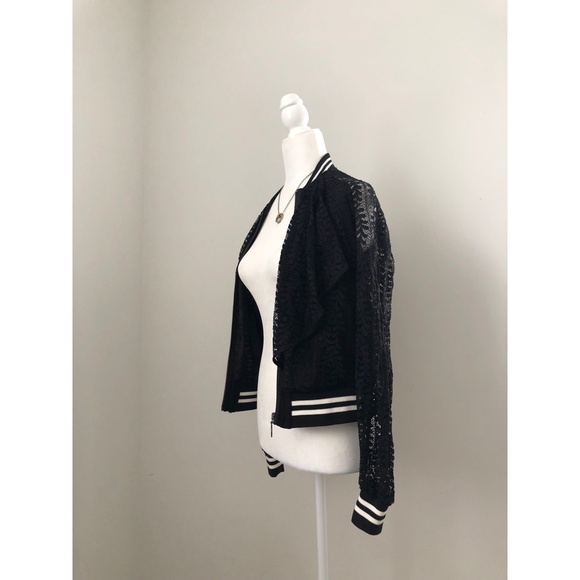 Rachel Roy Lace Ruffle Jacket - Picture 6 of 11